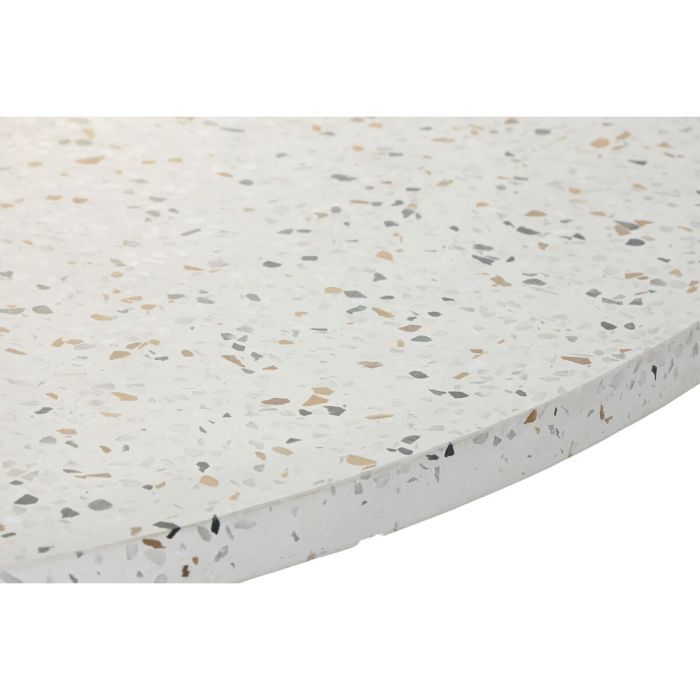 Table de Salle à Manger Home ESPRIT Bois d'acacia Terrazzo 130 x 130 x 76 cm 3