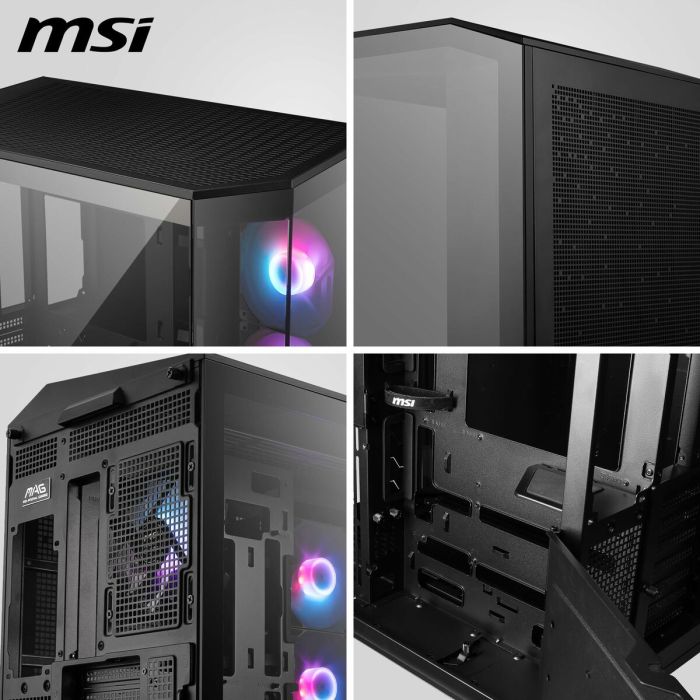 Boîtier ATX semi-tour MSI MAG PANO 100R PZ Noir 4