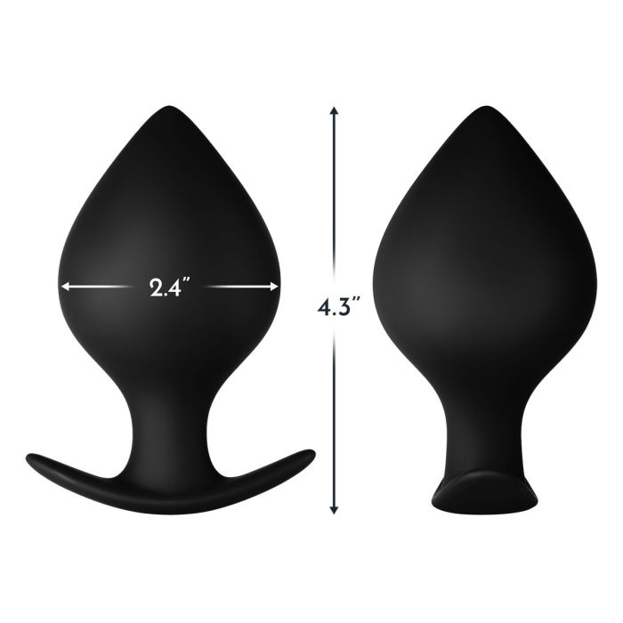 Plug Anal Forto Noir 3 Plug Anal Forto Noir 3