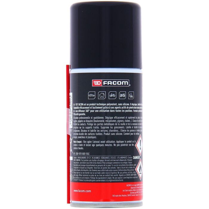 Dégrippant-Lubrifiant Anti-Humidité F-101 - FACOM - Formule Pro+ - Diffuseur - 150 ml 2