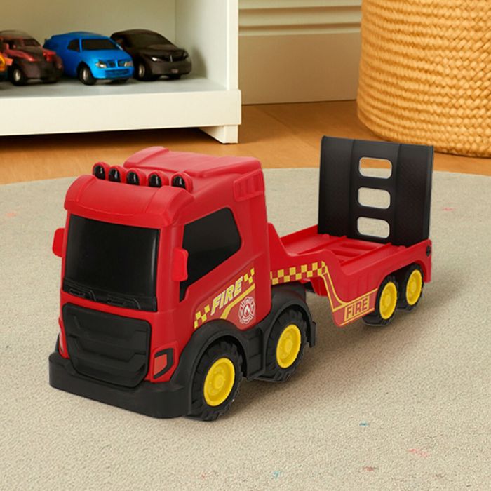 Camion de Pompiers Teamsterz 49 X 18 X 13 CM (4 Unités) 4