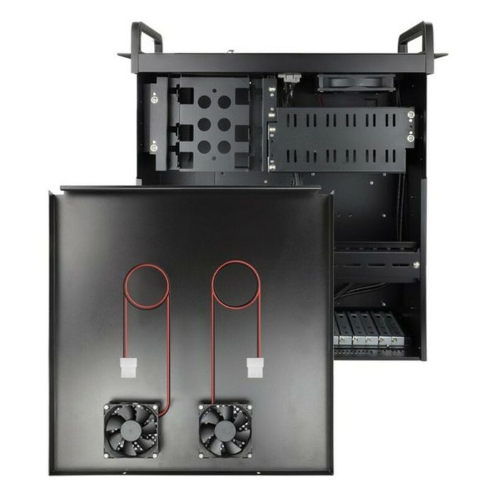 Boîtier ATX TooQ RACK-406N-USB3 19" 4U Noir 3 Boîtier ATX TooQ RACK-406N-USB3 19" 4U Noir 3