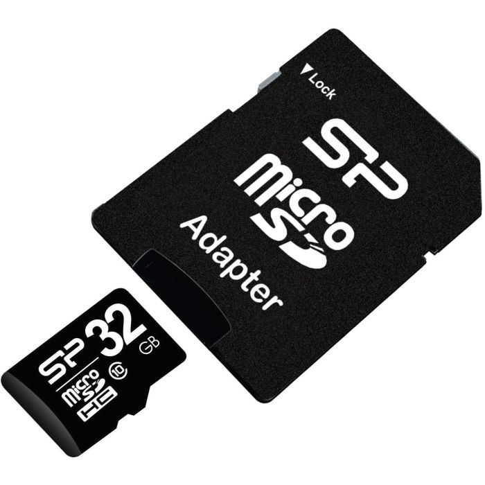 CARD Micro Card 32GB Silicon Power SDHC CL.10 inkl. Adapter 2