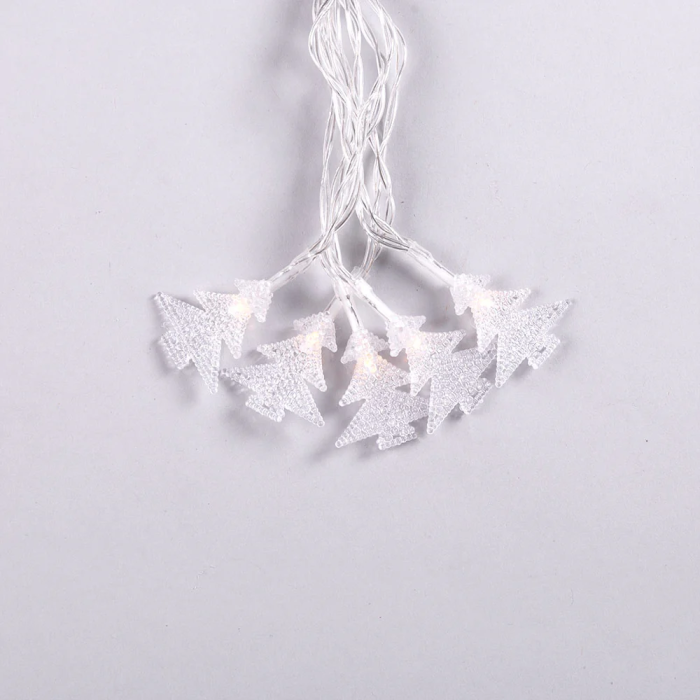 Guirlande LED Intérieure 1,5M HO-XMAS-014-IP20-1,5M-CW à piles 8 Guirlande LED Intérieure 1,5M HO-XMAS-014-IP20-1,5M-CW à piles 8