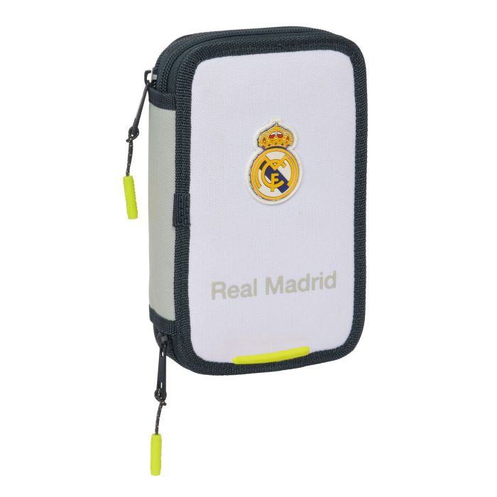 Fourre-tout Real Madrid C.F. Blanc 12.5 x 19.5 x 4 cm 0 Fourre-tout Real Madrid C.F. Blanc 12.5 x 19.5 x 4 cm 0