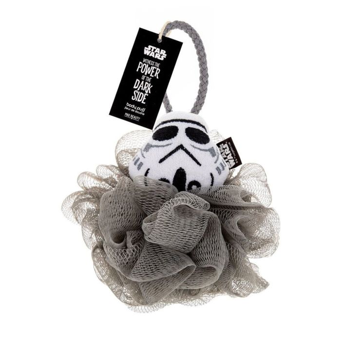 Éponge Corporelle Mad Beauty Star Wars Dark Side Blanc Gris