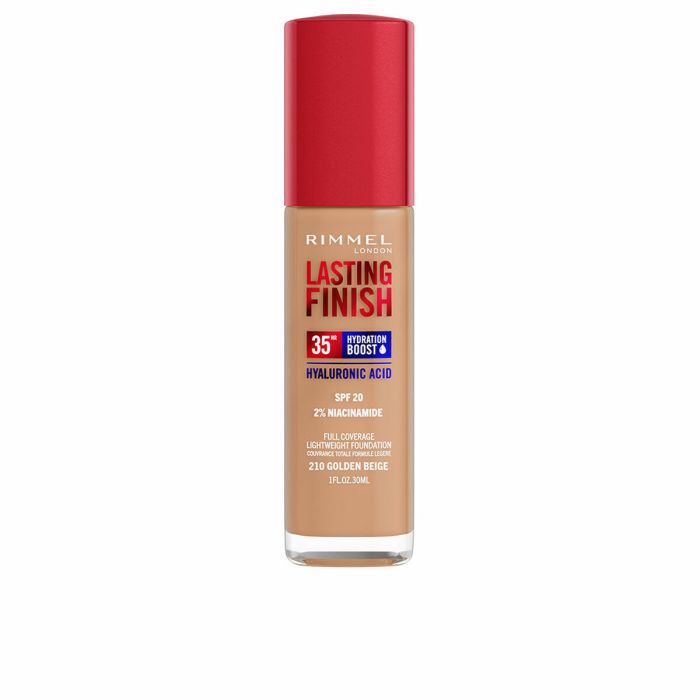 Rimmel London Lasting Finish Fond de Teint Hydratant SPF20 Golden Beige 30 ml