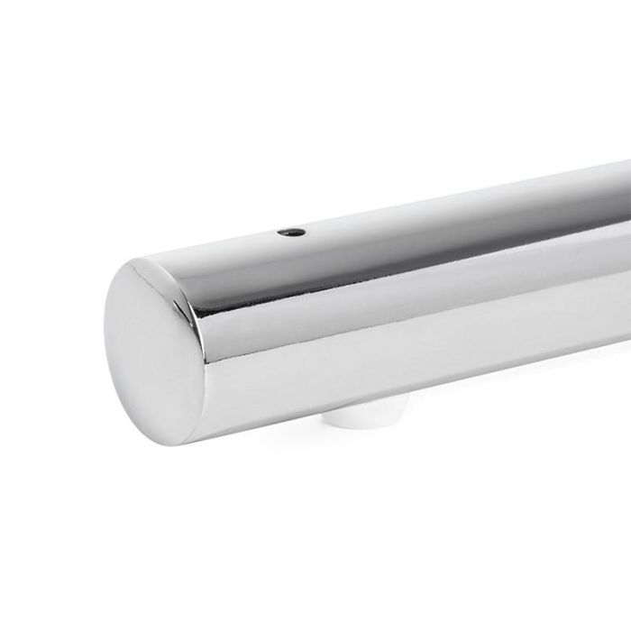 Pata Metálica Modelo Pstrn Sin Placa Acabado Cromado Largo Pstrn 220 Q&Q 2