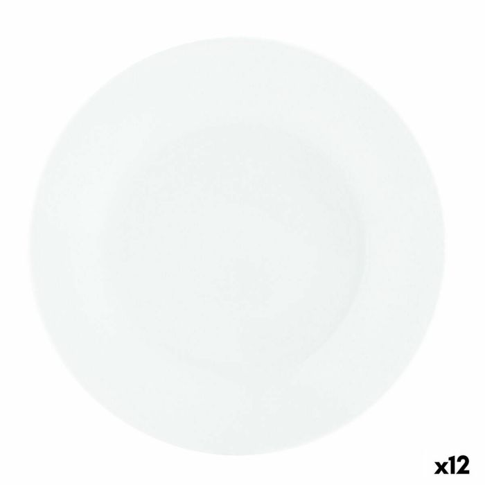 Assiette Quid Basic Pain Céramique Blanc (15,5 cm) (Pack 12x) 2