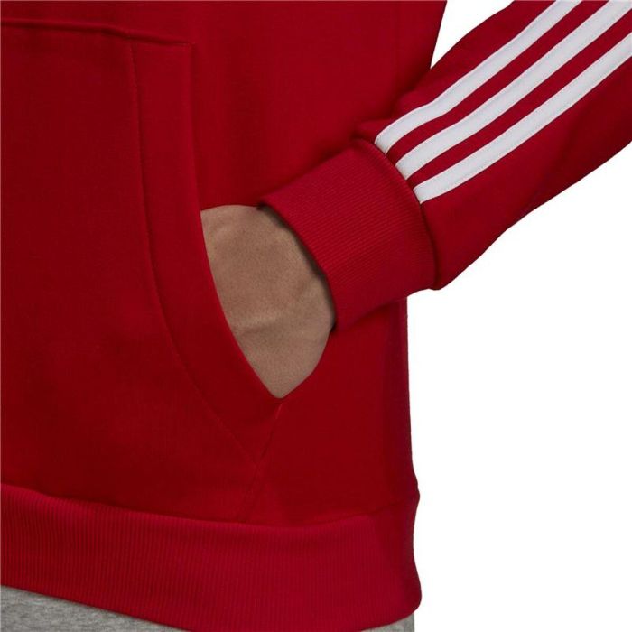 Sweat à capuche homme Adidas Essentials Fleece Rouge 2
