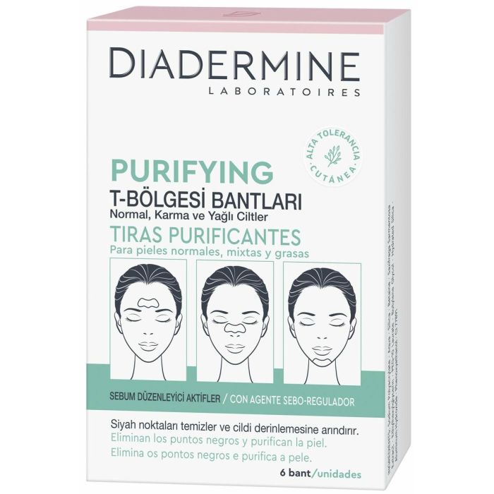 Traitement des Peaux Acnéiques Diadermine Tiras Purificantes