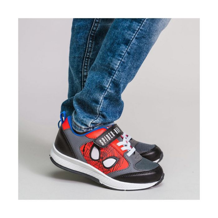 Chaussures de Sport pour Enfants Spider-Man Gris 5