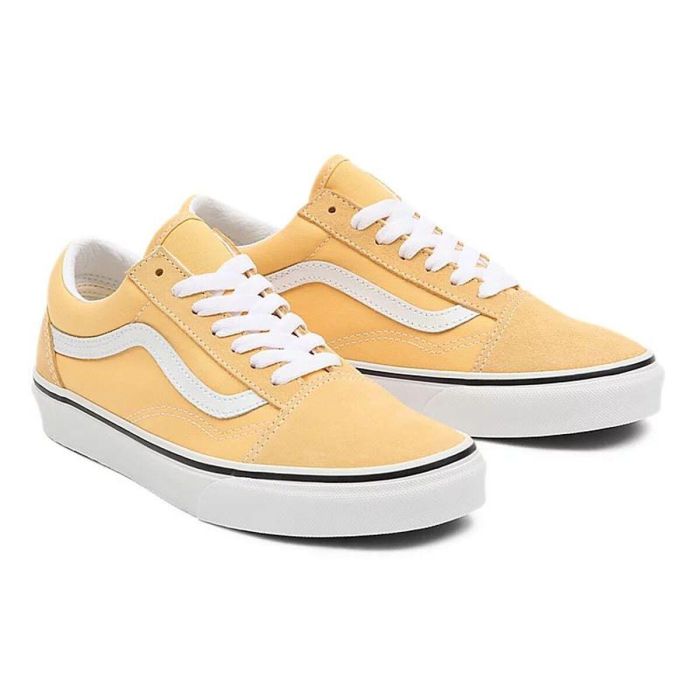 Baskets Casual pour Femme Vans Old Skool Jaune 4