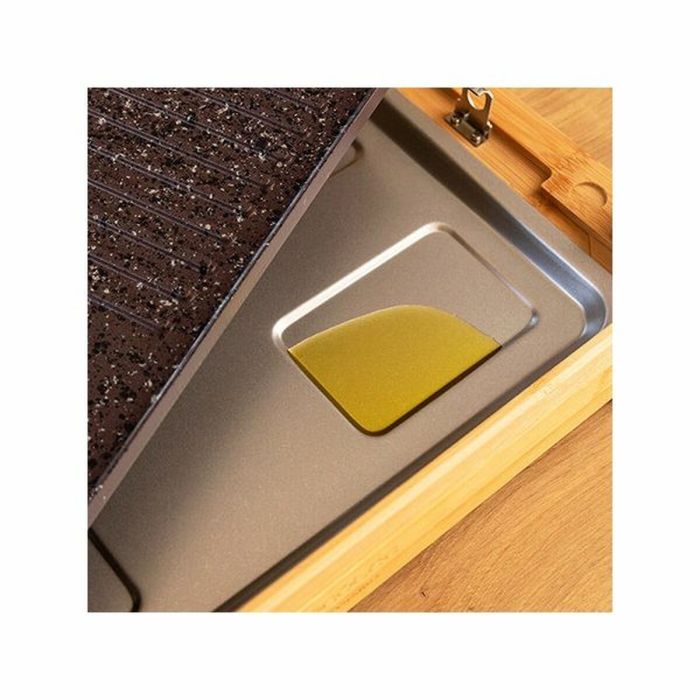 Grill Cecotec Tasty&Grill 2000 Bamboo MixStone 200W 9