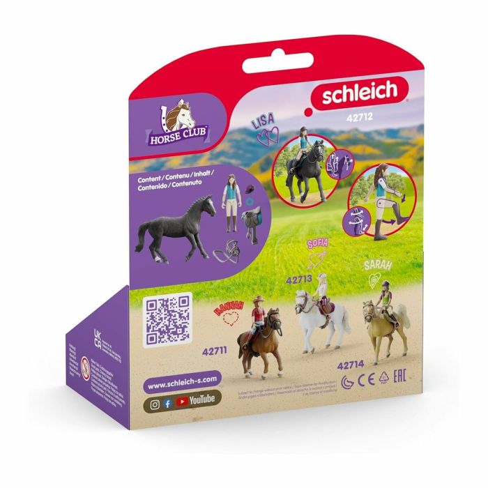 Playset Schleich Horse Club 42712 Lisa & Storm 1