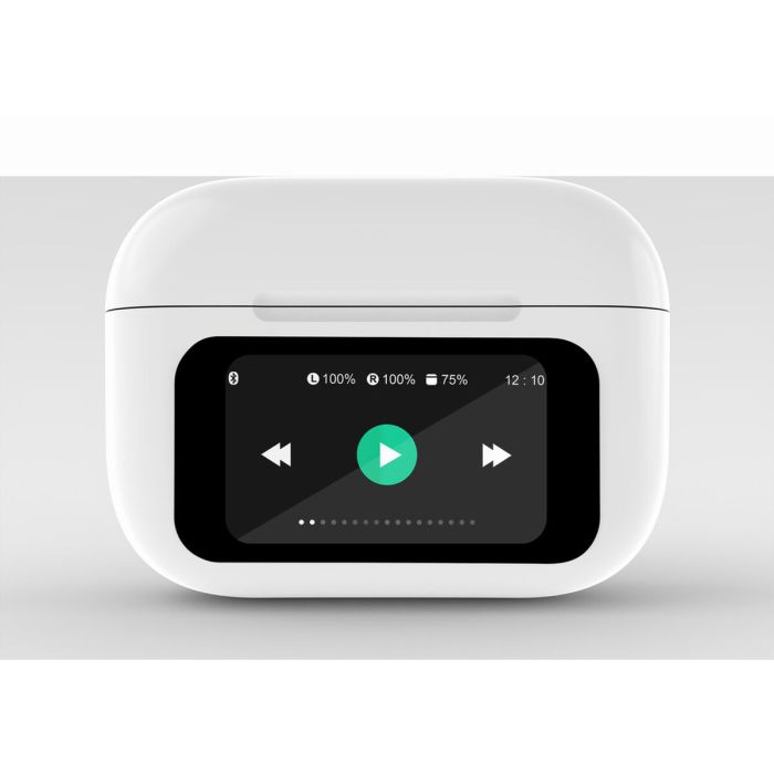 Casque GEMBIRD TWS-LCD-ANC-01-W Blanc 5