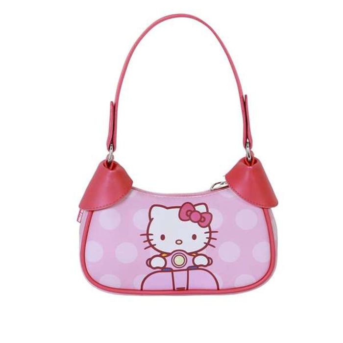 Sac à Bandoulière Hello Kitty Rose 14,5 X 21,5 X 8 CM 1