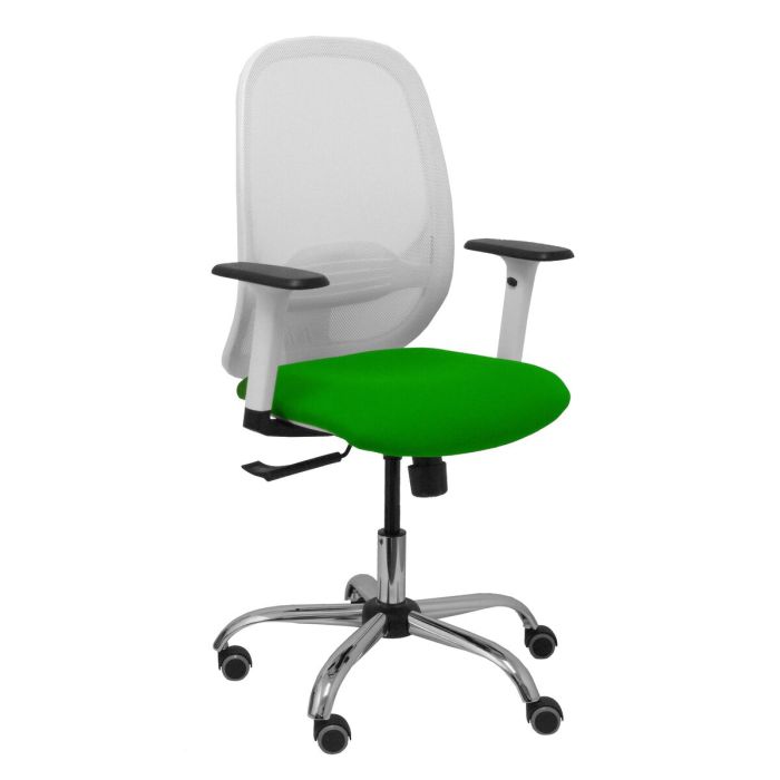 Chaise de Bureau Piqueras y Crespo 354CRRP Blanc Vert