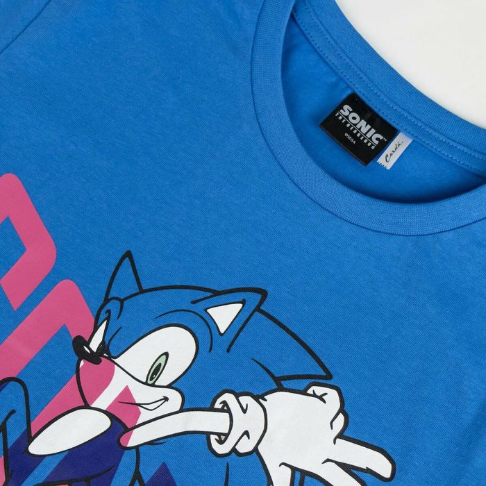 Pyjama Enfant Sonic Bleu 3