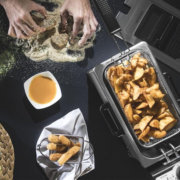 Friteuse Cecotec Cleanfry Acier 2000 W 3 L 190 ºC 2