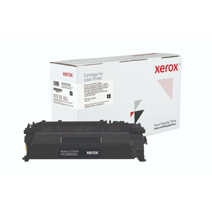 Toner Xerox CE505A Noir (10 Unités) 1