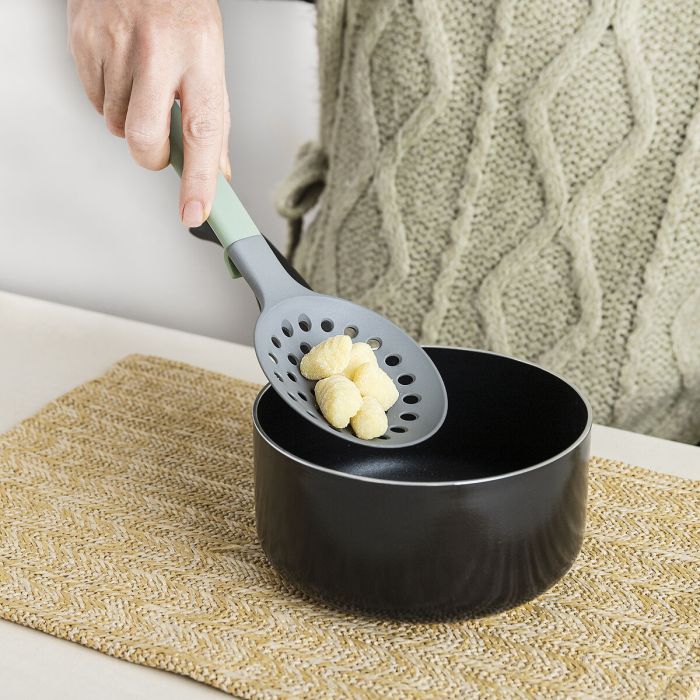 Écumoire Quid Ozon Vert Plastique 32 cm (12 Unités) 1 Écumoire Quid Ozon Vert Plastique 32 cm (12 Unités) 1