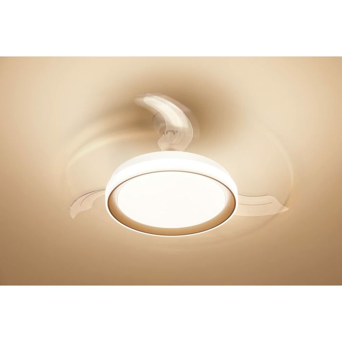 Ventilateur de Plafond avec Lumière Philips Atlas Doré 35 W 28 W 4500 Lm (2700 K) 1