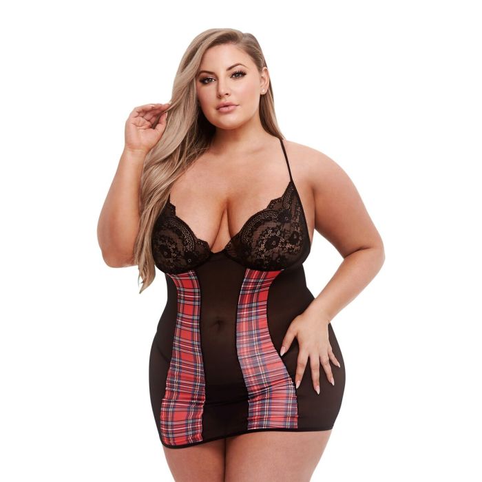 Costume Érotique Teacher’s Pet School Girl Rouge L 4 Costume Érotique Teacher’s Pet School Girl Rouge L 4