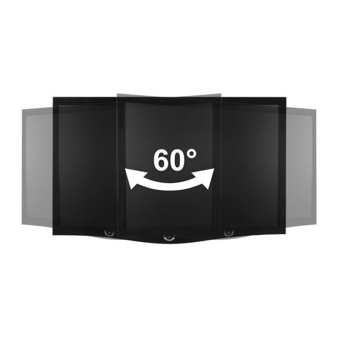 Wandhalterung für 1 Monitor bis 109cm 43" 20kg ARCTIC W1A black 9 Wandhalterung für 1 Monitor bis 109cm 43" 20kg ARCTIC W1A black 9