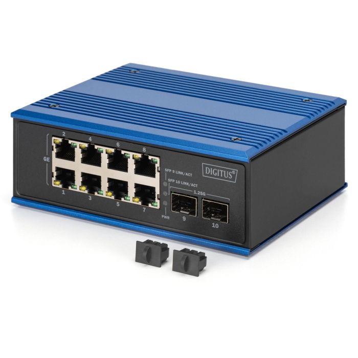 Digitus 8+2P Industrial Gigabit Ethernet PoE Switch 3 Digitus 8+2P Industrial Gigabit Ethernet PoE Switch 3