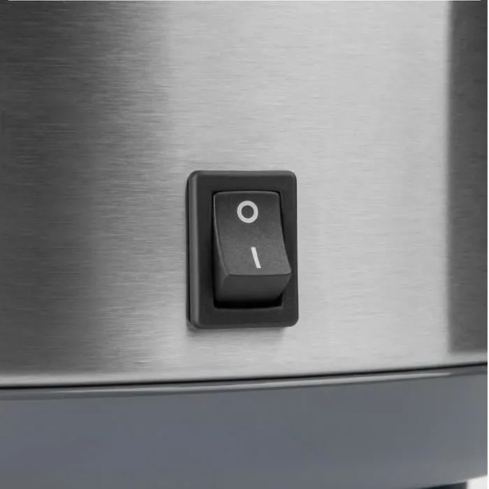 Sencor SRM 2800SS Cuiseur à Riz 2.8 L, Inox, Fonction Maintien au Chaud, Arret Automatique, 1000 W