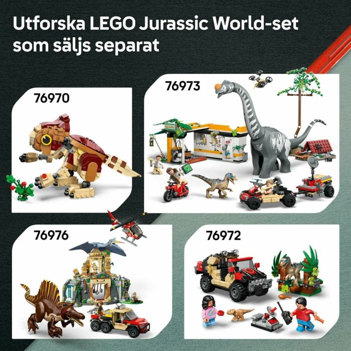 Set de construction Lego JURASSIC WORLD 76975 T.Rex River Escape 13