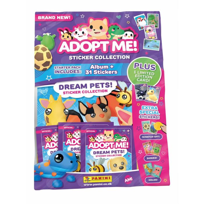 Pack d'images Panini ¡Adoptame! Roblox 3 Pack d'images Panini ¡Adoptame! Roblox 3