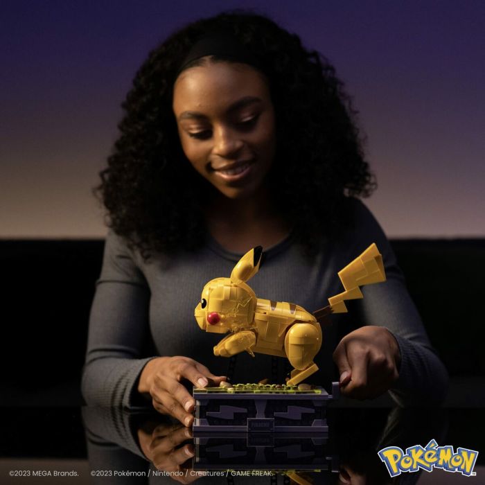 Kit de construction Pokémon Mega Construx - Motion Pikachu 1095 Pièces 1