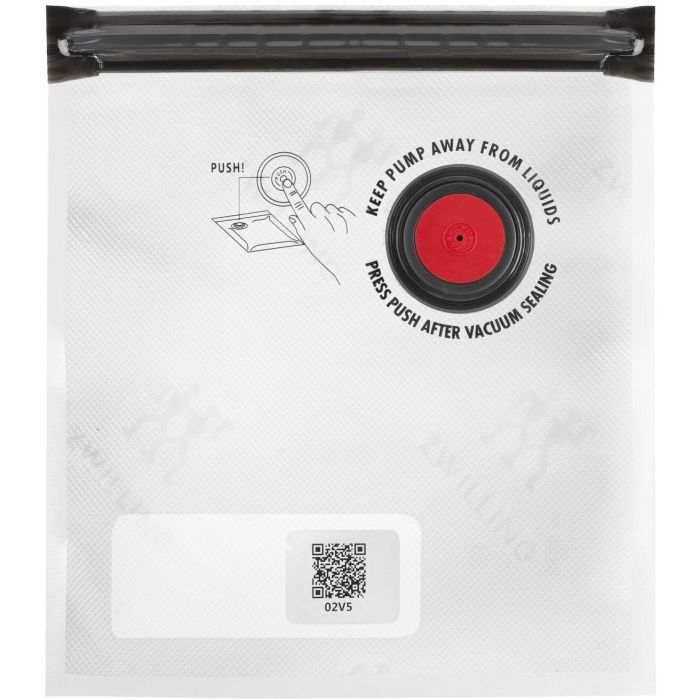 Zwilling 36815-014-0 - Machine de mise sous vide pour aliments avec conteneurs en verre, pompe USB, étanchéité sous vide, bleu, sans BPA