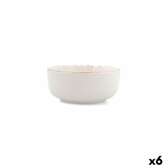 Bol pour Apéritifs Quid Duna Beige Céramique 15 x 15 cm (6 Unités)