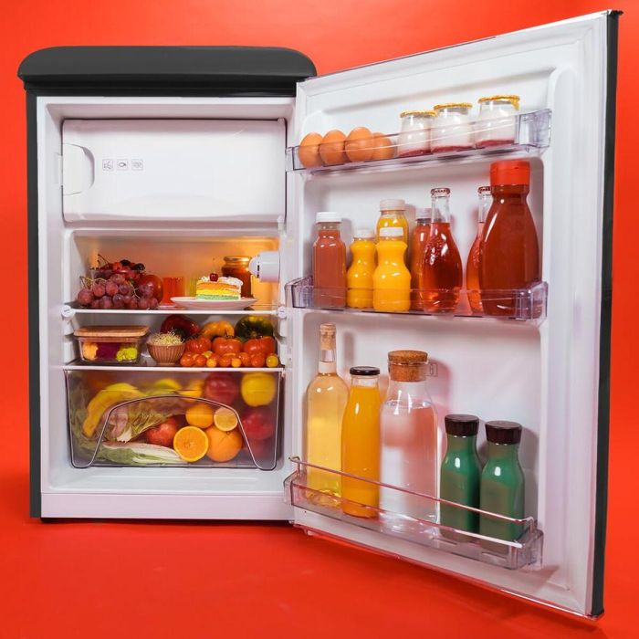 Cecotec Réfrigérateur indépendant 110L Bolero CoolMarket TT 2 portes noir E 12