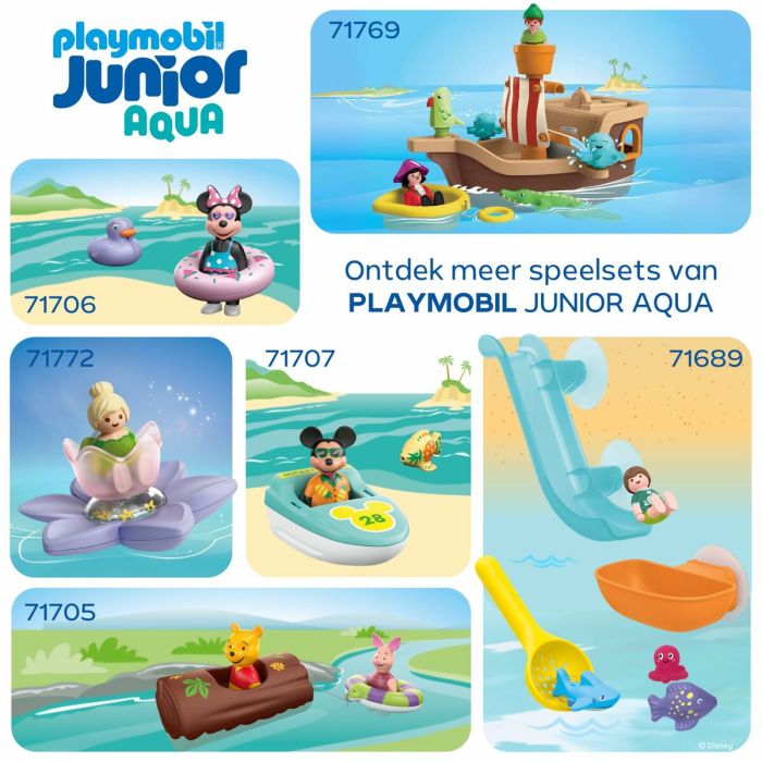 Playset Playmobil Junior Water 71775 8 Pièces 2