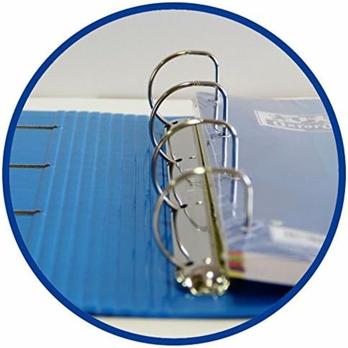Reliure à anneaux Oxford EUROPEANBINDER Multicouleur A4+ (10 Unités) 3