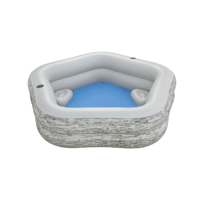 Bestway Piscine Gonflable Familiale 213x206x53 cm +6 Ans Jardin 54423 7