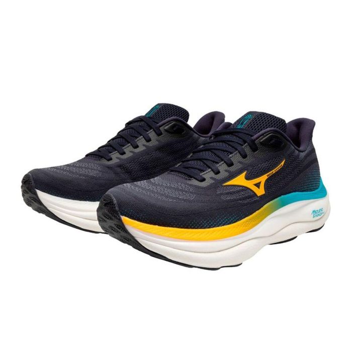 Chaussures de Running pour Adultes Mizuno Wave Sky 9 Bleu foncé L 3 Chaussures de Running pour Adultes Mizuno Wave Sky 9 Bleu foncé L 3