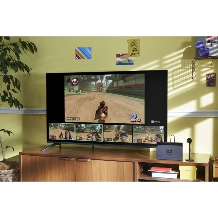 Contrôle des jeux Nintendo 10015282 Noir 2 Contrôle des jeux Nintendo 10015282 Noir 2