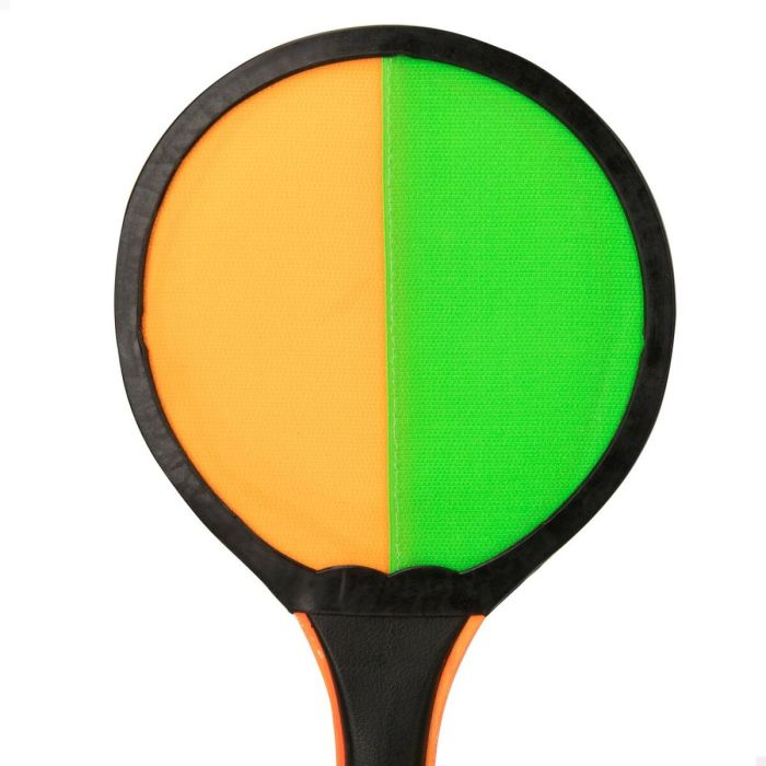 Raquettes de Plage Aktive 19 x 33 x 0,9 cm (6 Unités) 2