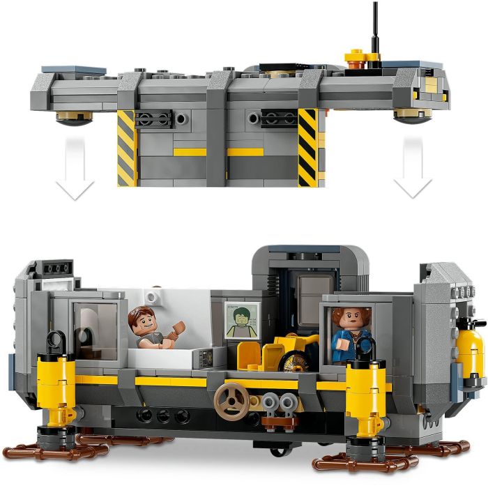 LEGO 71796 Jeu de Construction Avatar Les Montagnes Flottantes avec Figurines, 887 Pièces, Multicolore, pour Enfants de 9 Ans et Plus