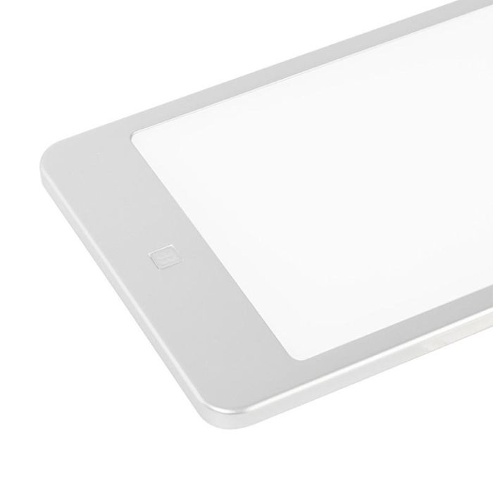 Lampara Paneled 5W Gris Con Sensor Pir Herrajes Alk 1