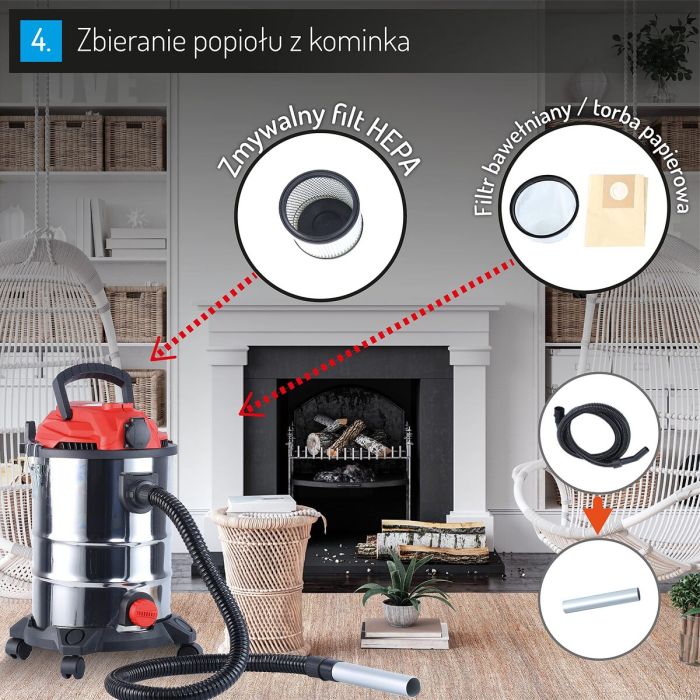 Aspirateur Camry CR 7045 25 L 31