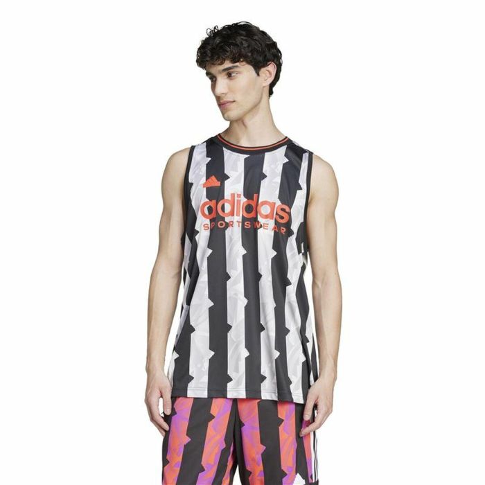 Débardeur Homme Adidas House Of Tiro Tank Top Blanc Noir 3