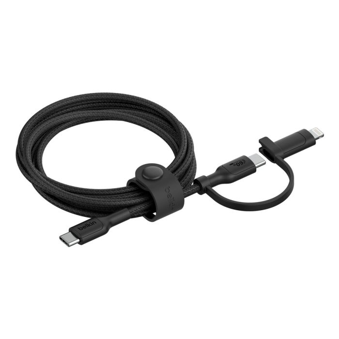 Câble USB Belkin CAC003HQ1.5MBK Noir 1,5 m Câble USB Belkin CAC003HQ1.5MBK Noir 1,5 m
