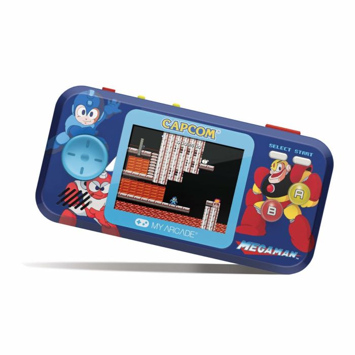 Console de Jeu Portable My Arcade Pocket Player PRO - Megaman Retro Games Bleu 5 Console de Jeu Portable My Arcade Pocket Player PRO - Megaman Retro Games Bleu 5