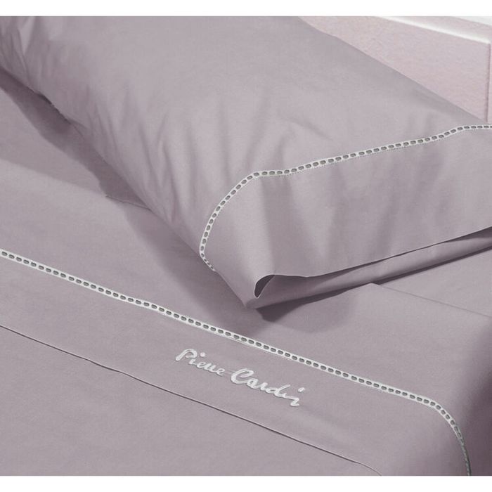 Jeu de draps Pierre Cardin ARCADIA Mauve Lit 1 persone 2